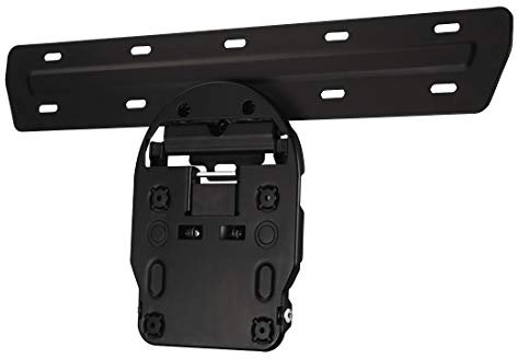 Hama No-Gap Wandhalterung Samsung (TV-Halterung für Q7, Q8, Q9 (43-65 Zoll), max. 50 kg, extrem Flacher Samsung Wandhalter, Dank TILT-Funktion um 32° Neigbar) Schwarz