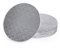 Miss Bakery's House® Cake Drum - 12 mm - Ø 25 cm - Silber - 5 Stück - dicke Tortenunterlage - stabil - folienbeschichtet - Torten transportieren - Schichten stapeln