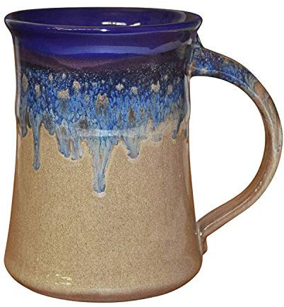 Clay in Motion Große Tasse – Cobalt Canyon