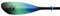 Wilderness Systems Pungo Glass Recreation/Touring Kajak Paddel | Fiberglas Blade | Verstellbarer Carbon/Fiberglas Schaft (220-240cm)