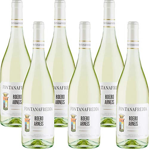 Roero Arneis DOCG | Fontanafredda | Vino Bianco del Piemonte | 6 Bottiglie 75cl | Idea Regalo