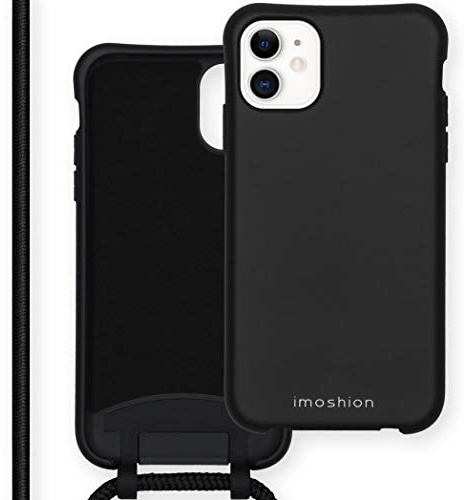 iMoshion Hülle Color mit abtrennbarem Band - Geeignet für iPhone 11 - Schwarz
