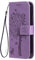 PEIYE Cover Pelle per Vivo Y52 5G / Vivo Y72 5G, Portafoglio PU Pelle Slot Schede, Custodia Cavalletto Stile Libro Chiusura Magnetica, Flip Case -Lavanda