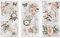 Rub on Transfers for Crafts and Furniture | 3 Design Sheets 6”x 12” | Home Decor | Decals | by Thymeless Designs (Memories of Paris)