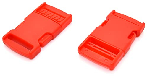 SolaDirect Side Release Buckles Clips for Webbing, Luggage, Back Pack/Rucksack, Straps