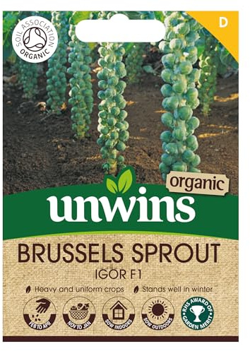 Unwins - Brussels Sprout Igor F1 (Organic)
