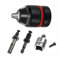 Secwell 1.5mm-13mm Schlüsselloses Handbohrfutter 1/2''-20UNF Schnellspannbohrfutter mit SDS plus-Adapter
