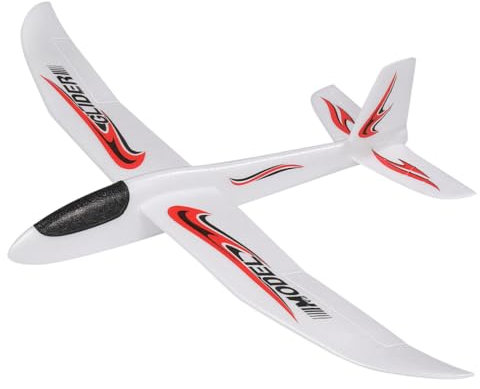 Gadpiparty Foam Flying Glider Airplane 39 Inches Large Outdoor Airplane Toys Throwing Glider Planes Aircraft Lightweight Aeroplane Sports Flying Toy for