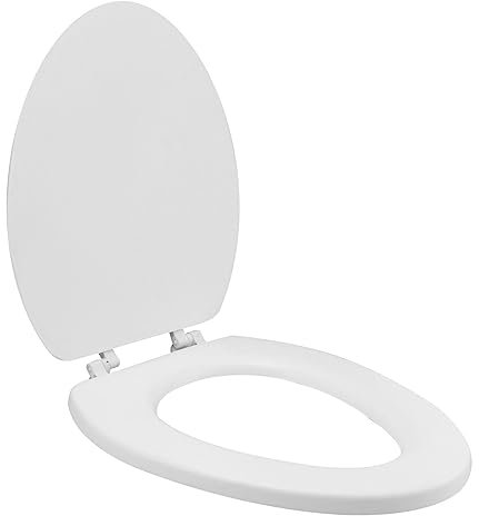 Housoutil 1pieza Tapa De Inodoro Acolchada De Amortiguada y Fácil De Instalar Para Hogar y De Casa Nueva