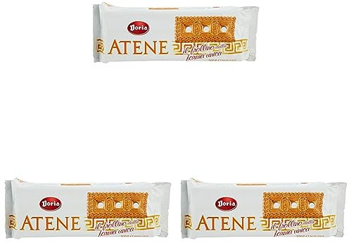 Doria - Atene Biscotti - Ideali per la tua Colazione e Spuntino - Confezione da 1500 gr