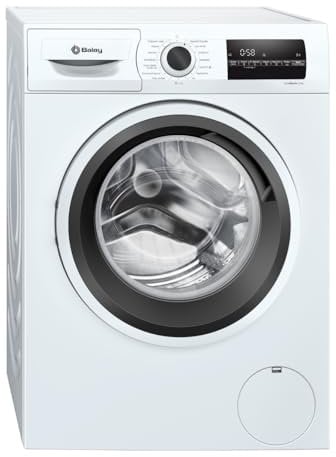 Balay - Lavadora de libre instalación, 8 kg, Tecnología AquaControl Plus, Programa Plancha, Función Más rápido, blanco, 3TS282B