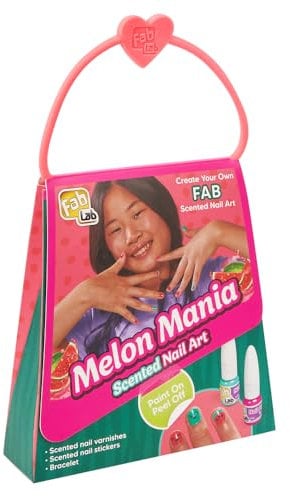 FabLab Melon Mania | Fruit Scented Nail Art | Christmas | Stocking Fillers | Birthday Gifts | 8+