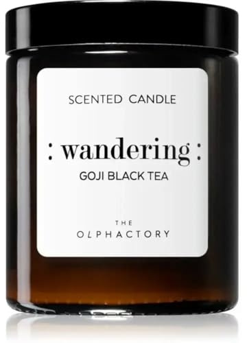 Vela Aromática Tarro 135 G (30 Horas) / Jar Scented Candle 135 G (30 Hours) Goji Black Tea