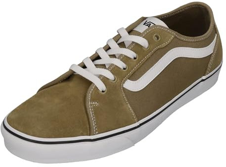Vans Homme Filmore Decon Basket, Suede/Canvas Olive/White, 43 EU