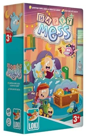 IELLO | Happy Mess | Kids Game | Ages 3+ | 1-5 Players | 10+ Minutes Playing Time