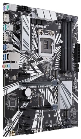 scheda madre Fit For ASUS Prime Z390-P LGA1151 ATX for mining di criptovaluta (BTC) con decodifica superiore a 4G, 6xPCIe