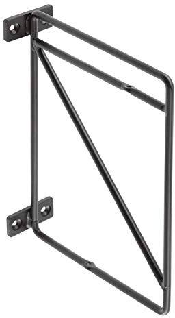 GTV PP-ROD-20M ROD Regalträger, schwarz matt