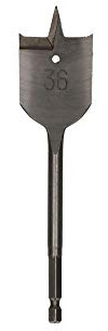 Bahco 9629 Flat Bit 36mm | Professional Timber Flat Bit | Professional timber bit with rapid cutting performance