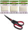 VanAnderen Gummiband Hosengummi Hosenband Gummizug Gummilitze in 3 Größen 1x 5m x 7 mm, 1x 5m x 5 mm, 1x 3m x 12 mm und 1x Schere 20cm