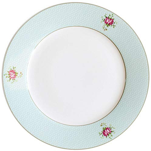 Piatti 8 pollici Inglese Rosa di alta qualità Bone Bone Plate China-Blue-B.