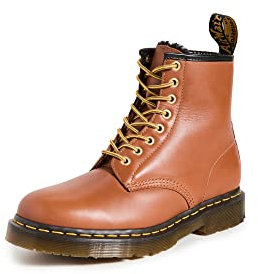 Dr. Martens 8 Eye Boot, Anfibi Unisex-Adulto, Tan Blizzard WP, 38 EU