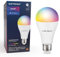 HOFTRONIC - Smart Home E27 LED Lampe - Farbig RGBWW - 14 Watt 1400lm - WiFi + Bluetooth - Steuerbar via Handy und Sprache (Google Home, Alexa und Siri)