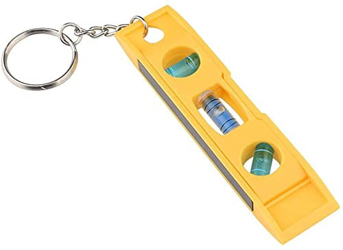 Spirit Level with Magnetic Torpedo Level Measuring Tool with Keychain, Plumb/Level/45 Degree Measuring Scale
