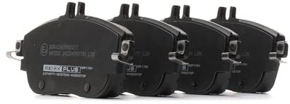 RIDEX PLUS Bremsbeläge Satz Bremsklötze Bremssteine Set Vorne | Low-Metallic | ECE-R90 402B0570P