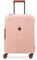 DELSEY PARIS - MONCEY - Valise Cabine Rigide Slim Matière Recyclée et Recyclable - 55x40x20 cm - 36 litres - S - Rose