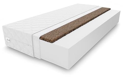 Kindermatratze babymatratze babybett matratze kokos H3/H4 KingKINDER Plus 12 cm (Kinder Plus 120x200x12)