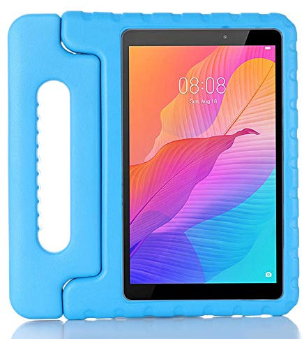 Funda Niños para Huawei MediaPad T3 8.0 Pulgadas, Ligera Cubierta Protectora del Soporte de Manija Convertible Prueba de Golpes para Tablet
