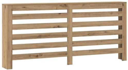 vidaXL Cache-Radiateur Chêne 175 x 20 x 82 cm Bois d'ingénierie
