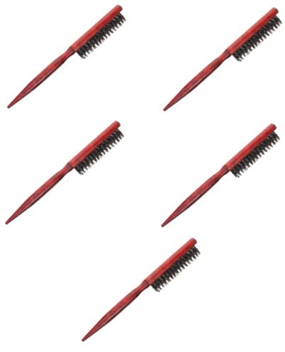 Healeved 5piezas Peine De Cardado Profesional Punta Para Seccionar Peine Multifuncional Para Estilizar y Cardar Cabello Herramienta Para Maquillajes Nocturnos y Estilos De Salón