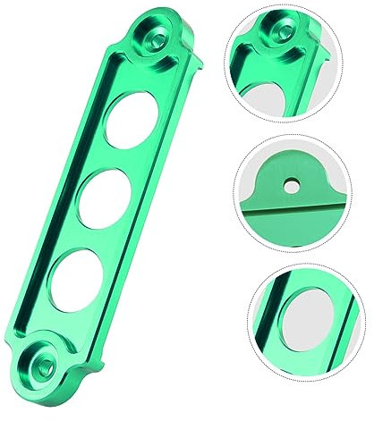 TINEASUR Aluminiumlegierung Batteriebefestigungsschnalle Für Autorennen Batteriehalterung Aus Aluminiumlegierung Befestigungshalterung Für Autobatterie Grün