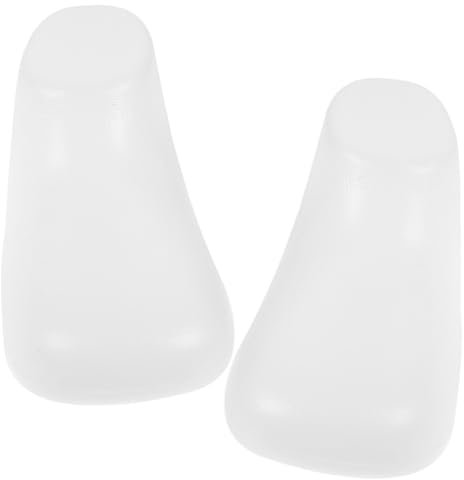 Mobestech 1 Paar Babyfußform Babys Schaufensterpuppe Nähen Socken Schaufensterpuppe Ganzkörper Füße Schuh Mannequin-Torso Fuß Schaufensterpuppe Mannequin-körper Plastik Weiß