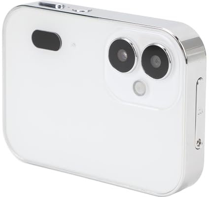 Appareil Photo Numérique de Divertissement à écran Tactile Complet 64MP 4K pour Les Amateurs de Photographie Créative 3600mAh en Alliage de Zinc Noir/1 Pièces