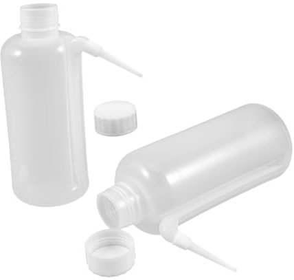 Holibanna 2piezas Botellas Exprimibles Para Salsa Unidades Dispensador Sin Goteo Con Pajita Lateral Botella Dosificadora Para Ketchup y Mostaza Cocina Reutilizable