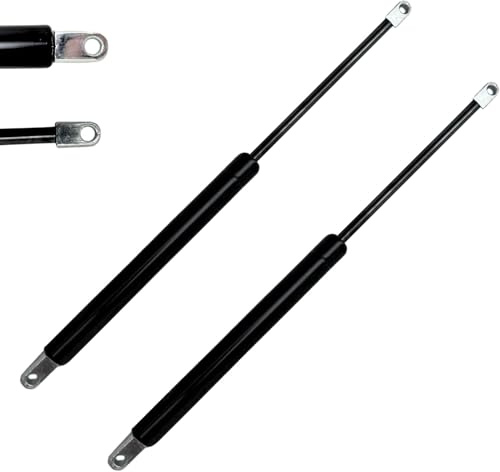 2x Gasdruckfedern 1100N für Hebemechanismus | Abstand 415 mm – Anschluss an Öse | Ersatzteil für Bettkasten oder Möbelheber