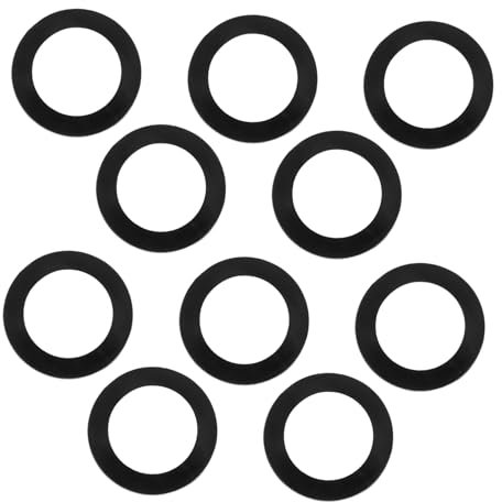 Housoutil 10pcs Bathroom Kitchen Sink Drain Gasket Rubber Washers Sealing Washer Kit Leak Prevention Easy to Install