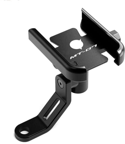 Porta Cellulare Moto Porta Telefono Manubrio Moto e Bici Ruotabile a 360 Supporto Telefono Staccabile per Yamaha MT-07 2014-2023