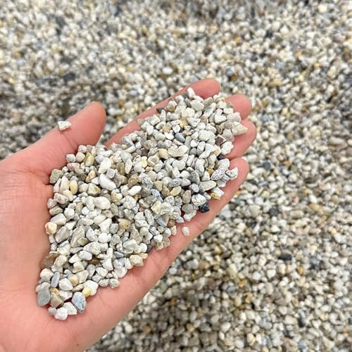 Growcery 3-5mm Aquarium Gravel - Natural Quartz Fish Tank Substrate for Aquascaping & Planted Tanks (1KG)