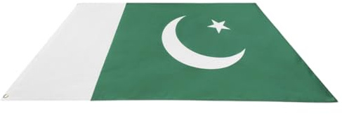 BESPORTBLE Pakistanische Flagge 90 X 150cm aus Robustem Gewebe mit Widerstandsfähigem Druck zum Schutz vor Ausbleichen und Reißen für Garten und Sportveranstaltungen