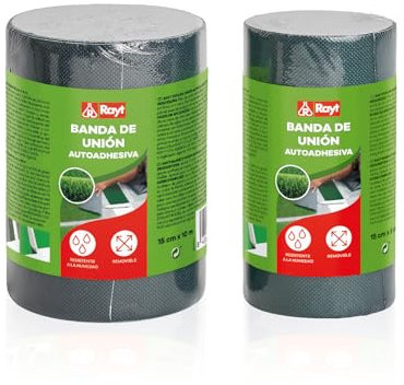 Rayt 2200-28 Banda autoadhesiva para Juntas en uniones de césped Artificial 15cm x 5m