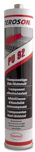 Teroson Terostat PU 92 1 K PU Adhesive Black 310ml cartridge IDH No. 742582