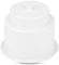 Porte-gobelet en plastique pour bateau, porte-bouteille universel avec insert de drainage pour bateau, yacht, voiture (blanc)