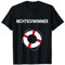 Nichtschwimmer Rettungsring Bademeister Schwimmbad Schwimmen T-Shirt