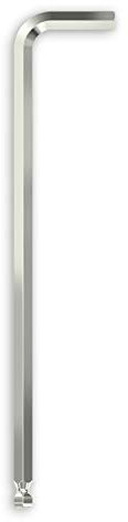 INBUS® 72410 Winkelschraubendreher (Extra lang) 5mm, mit Kugelkopf — Made in Germany