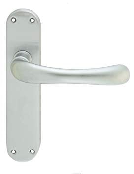Carlisle Brass CBL12SC IBRA Lever ON Backplate-Latch, Satin Chrome