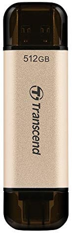 Transcend 512GB JetFlash 930C USB 3.2 Gen 1 Flash-Laufwerk, Roségold - TS512GJF930C