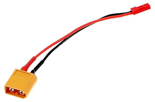 ikarex-shop 1x Stück Adapter-Kabel XT60 Stecker auf JST BEC Buchse RC Verbindung Silikon Draht RC Verbinder Lipo Akku